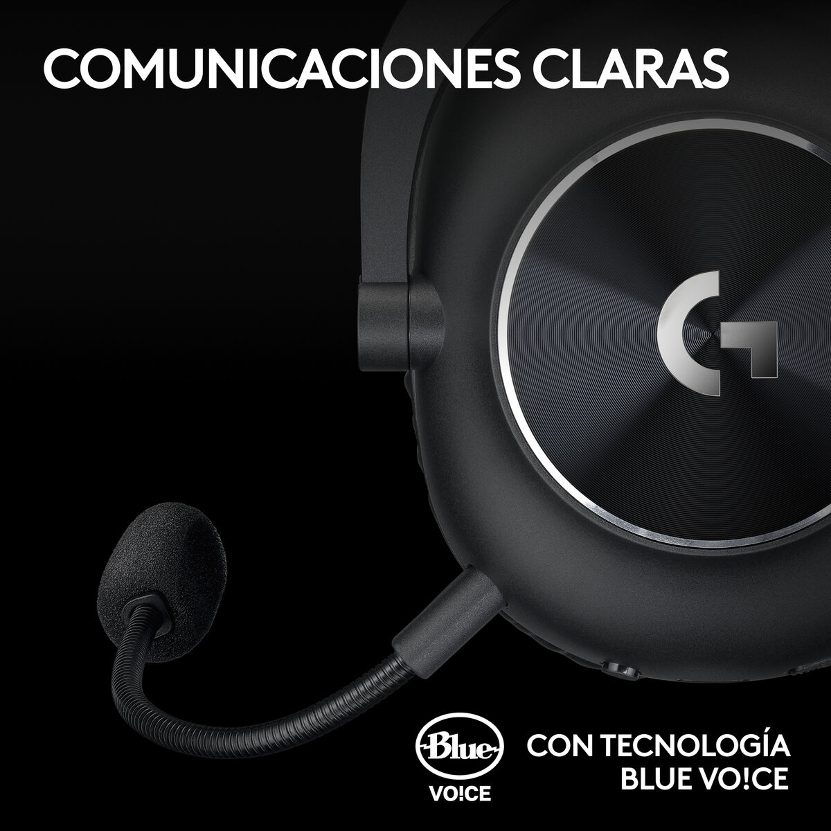 Hovedtelefoner Logitech PRO X 2 Sort